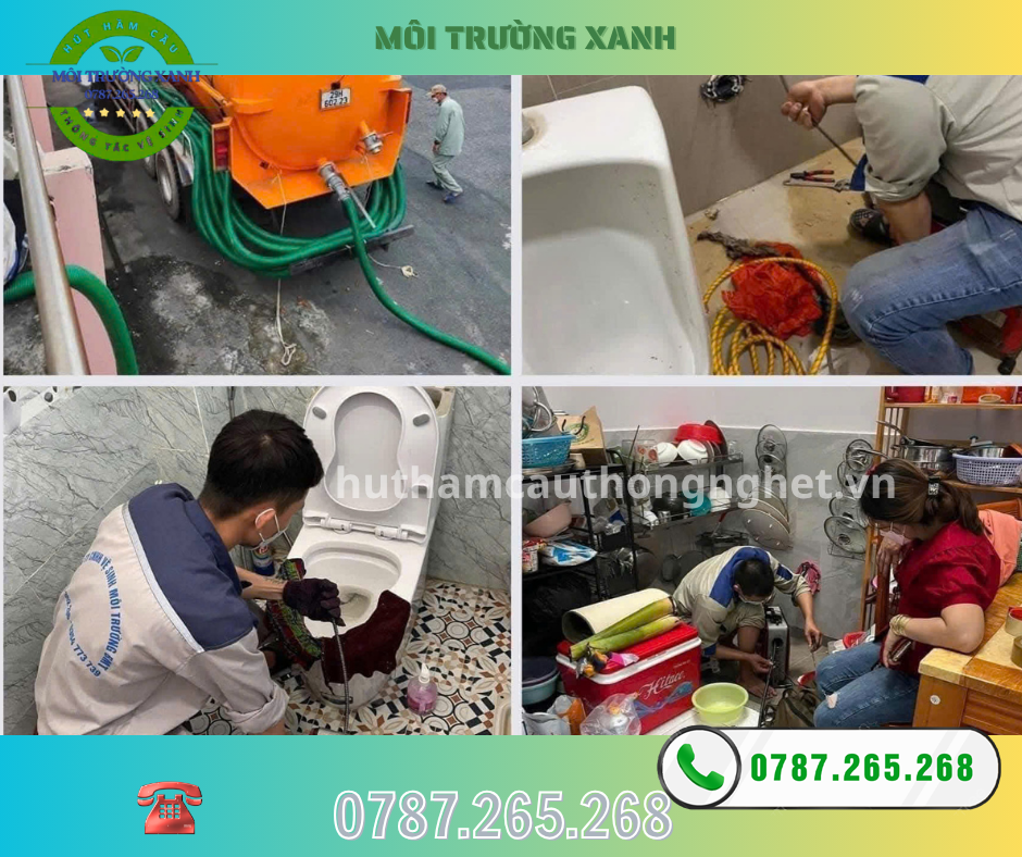  Dịch Vụ Thông Cống Nghẹt Quận Cẩm Lệ